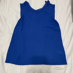 Blue tank top!